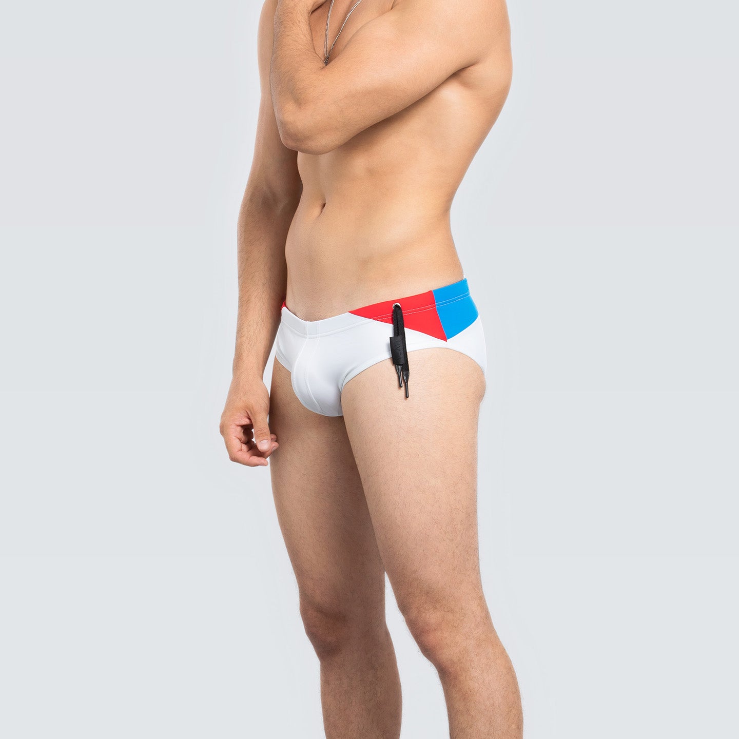 DYNAMITE BRIEF · Red-Blue & White