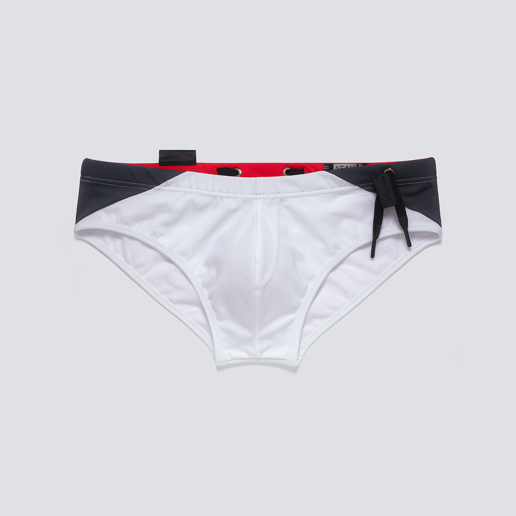 DYNAMITE BRIEF · Grey-Red & White