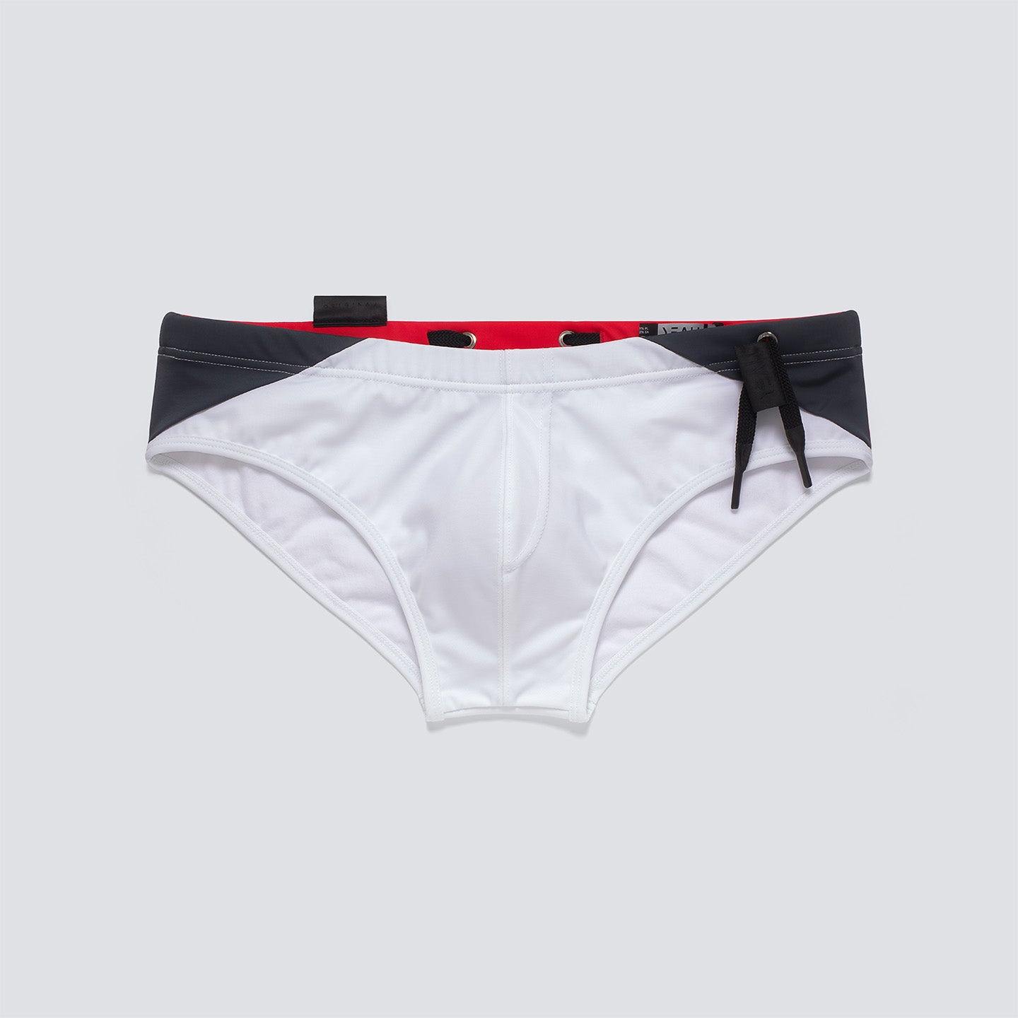 DYNAMITE BRIEF · Grey-Red & White